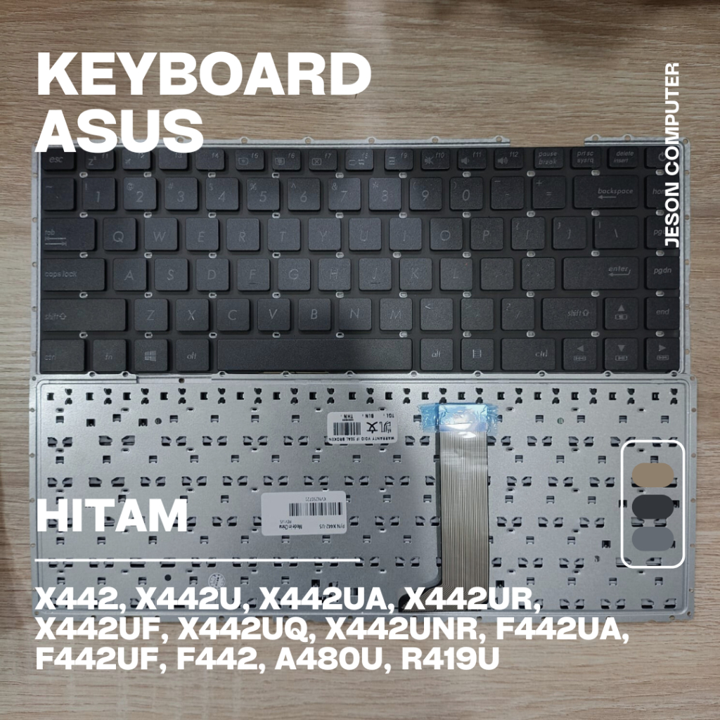 Asus Vivobook X442 X442U X442UA X442UR X442UF X442UQ X442UNR F442UA F480U R419U แป้นพิมพ์แล็ปท็อป (ส