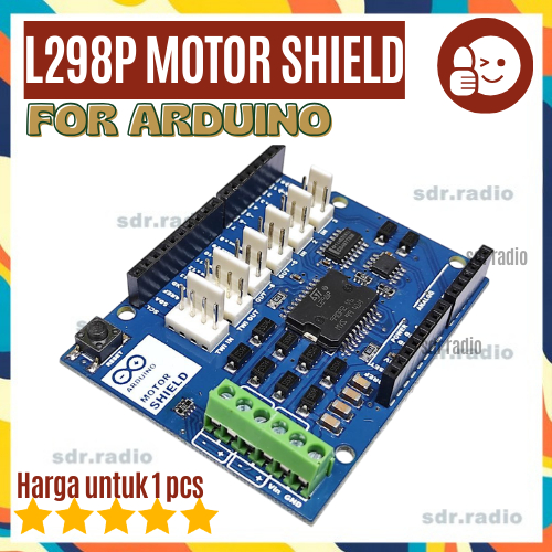 โมดูล L298P มอเตอร์โล่ R3 สําหรับ Arduino L298 PL 298 L298 Shield DC มอเตอร์ไดร์เวอร์โล่โมดูล