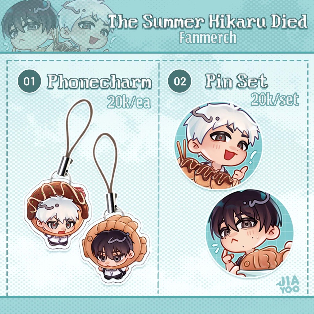The Summer Hikaru Died Fanmerch - Yoshiki, Hikaru, TSHD