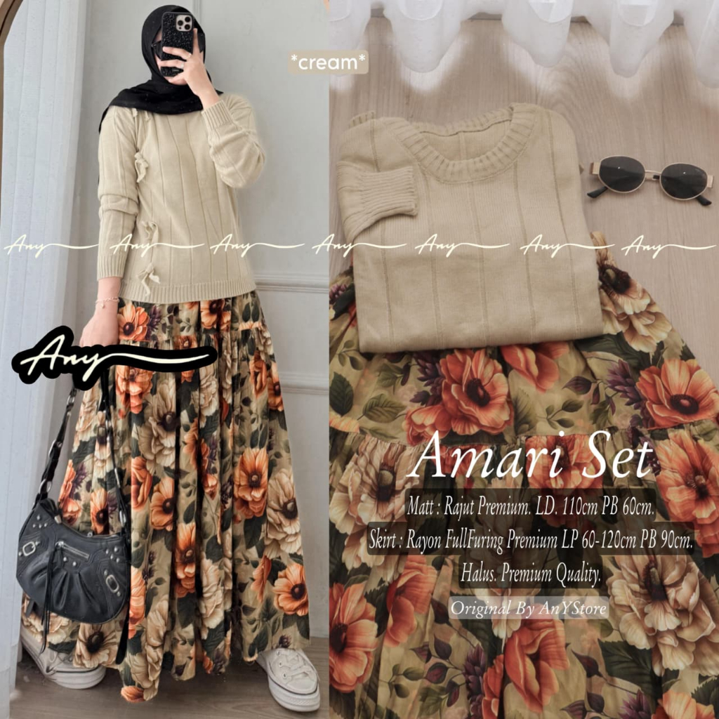 HQ เสื้อผ้าผู้หญิง AMARI SET จาก AnY FASHION STORE