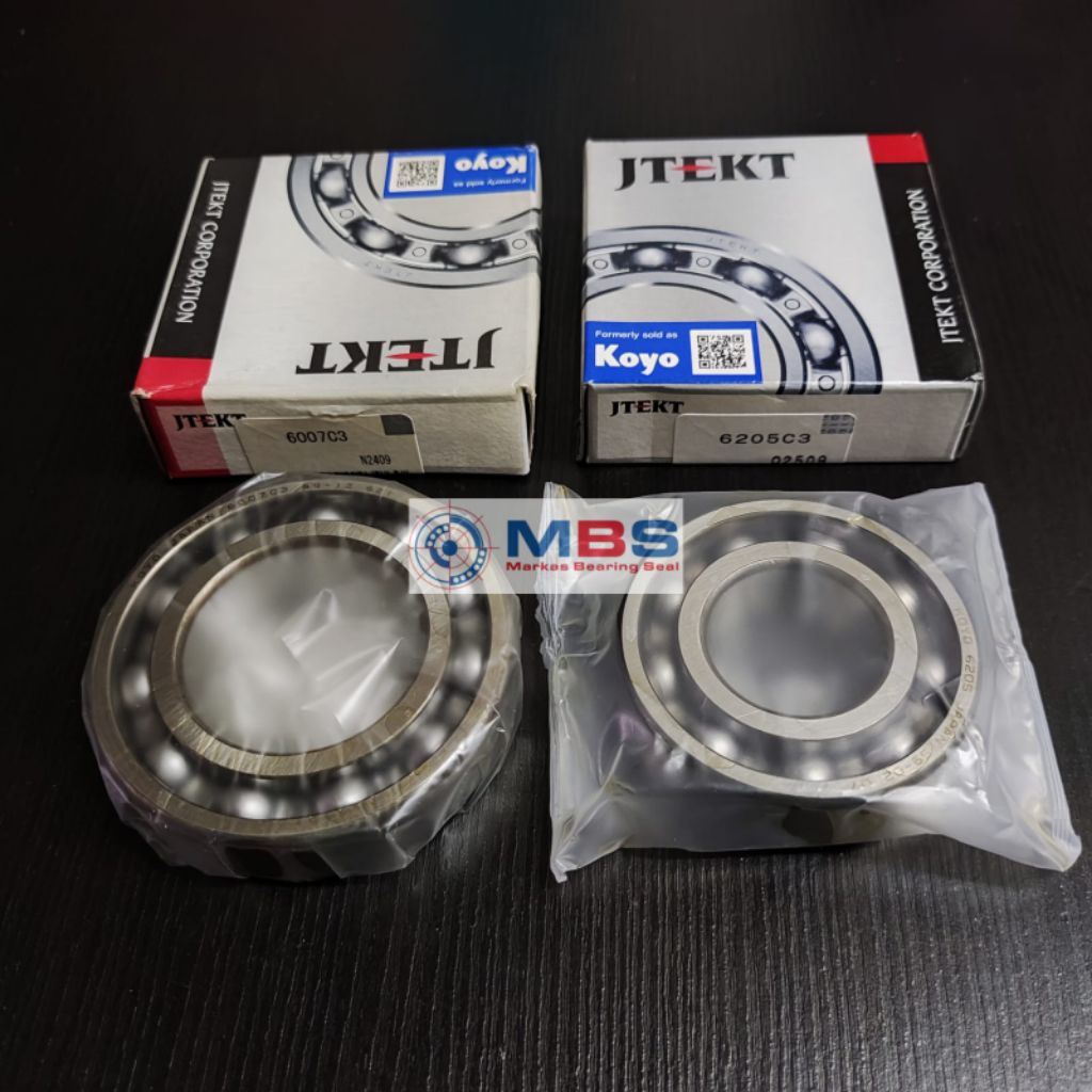 HONDA BEAT 6205 C3 6007 C3 CRANKSHAFT BEARING 1 ชุด KOYO BRAND ORIGINAL JAPAN