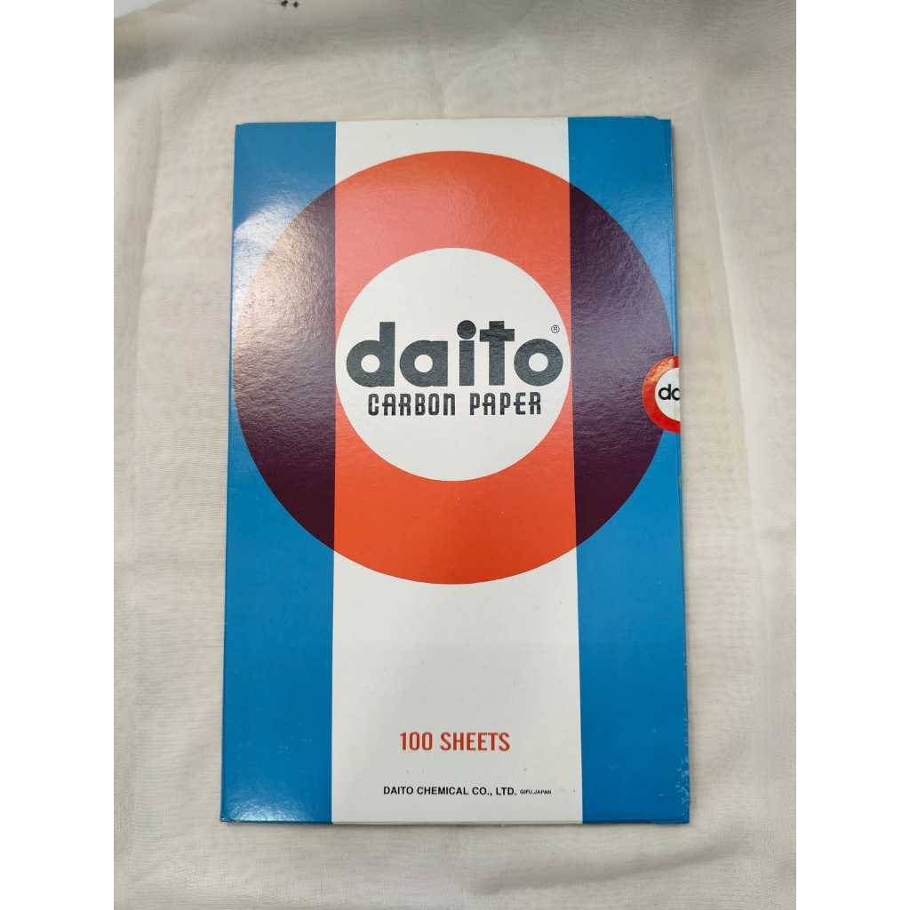 DAITO BLACK Carbon Paper/Carbon Paper F4/FOLIO ขนาด 100 แผ่น