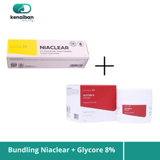 Bundling Niaclear + Glycore 8% / Kulit Cerah Bebas Jerawat