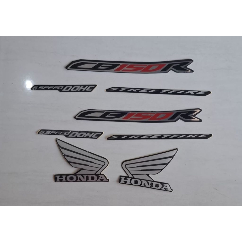 สติ๊กเกอร์ / Striping / Lis body Honda CB 150 R 2017 Special Edition สีดําด้าน