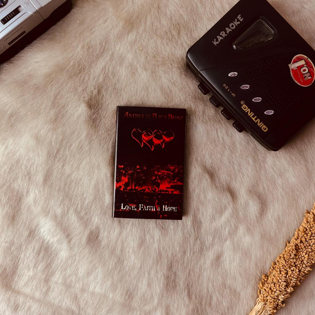 ANDRA AND THE BACKBONE Love Faith Hope Original Cassette Tape
