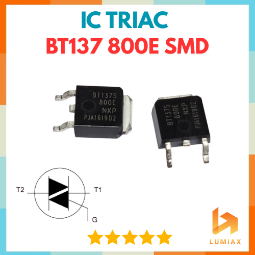 BT137S-800E BT137S แพ็คเกจ TO-252 smd 4Q Triac bt137 ถึง 252