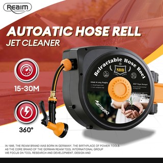 Reaim Selang Air Selang Gulung Otomatis Selang Angin Taman Automatic Kepala Selang Auto Rewind Hose Reel