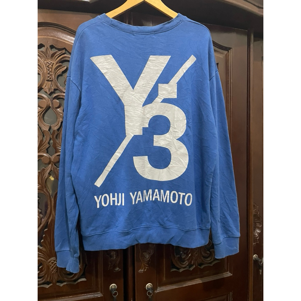 CODE:162-OVERSIZE CREWNECK BIGLOGO BRAND Y3xAdidas