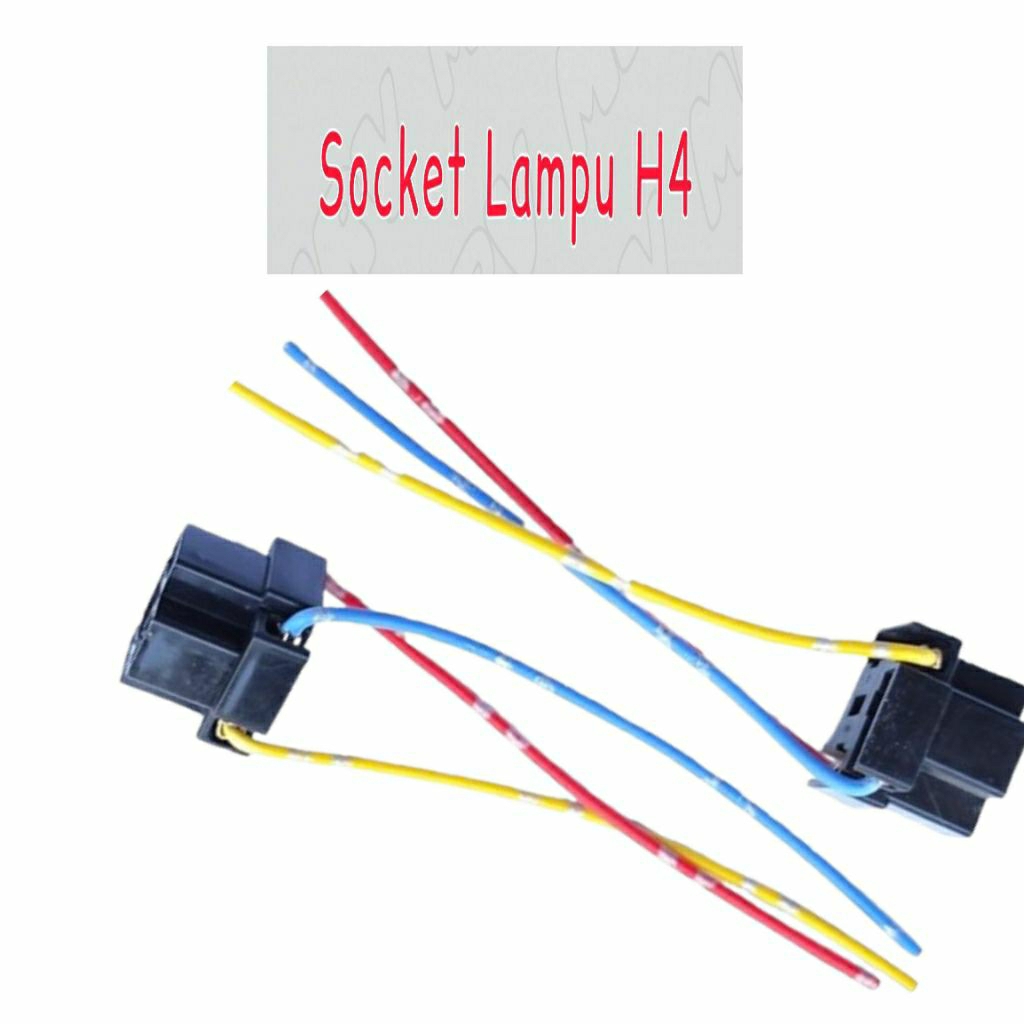 GOOD QUALITY H4 MOTORCYCLE CAR LAMP SOCKET FITTING