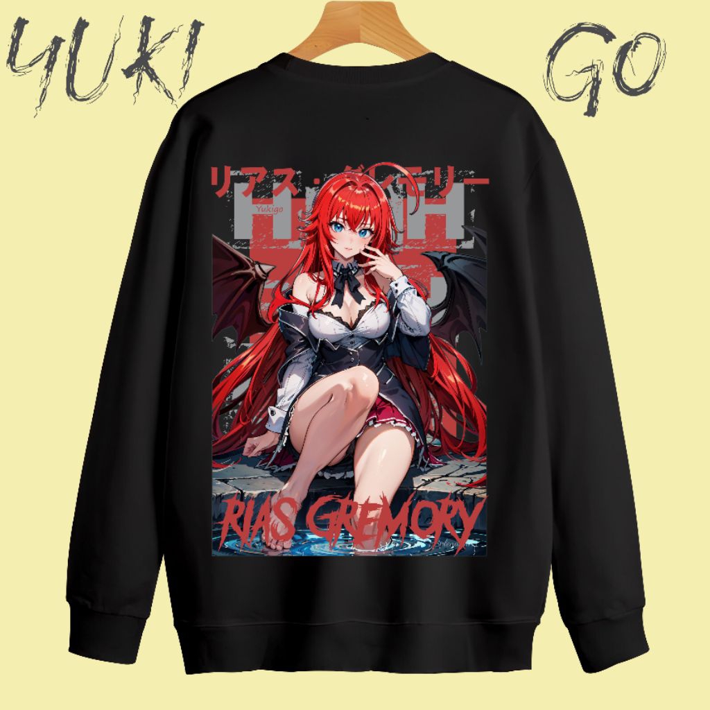 Gremory Anime High School Makeup T-Shirt DxD