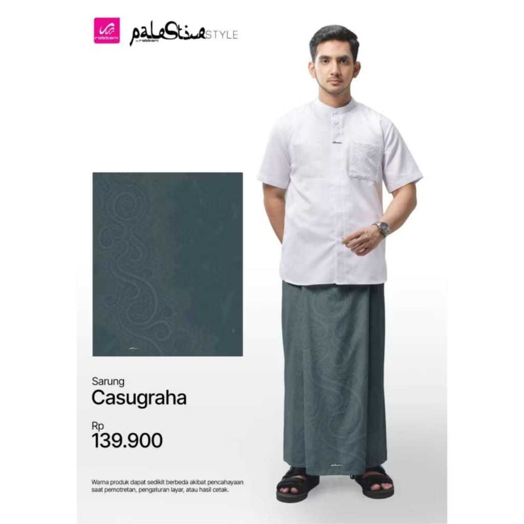 RABBANI ผู้ใหญ่ SARUNG PAESTINE CASUGRAHA SJ6