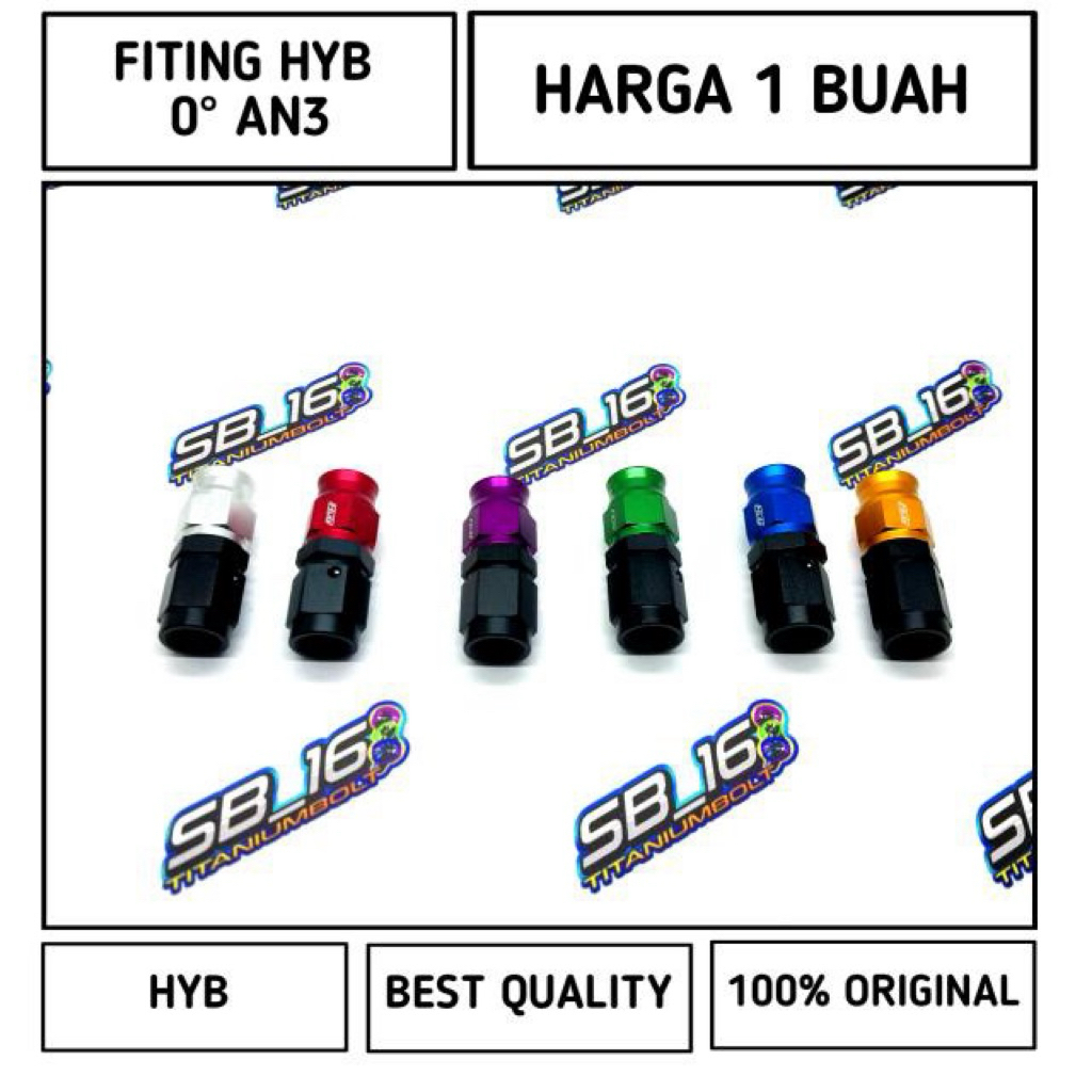 ท่อ HYB FITTING THAD TO AN3 ดั้งเดิม