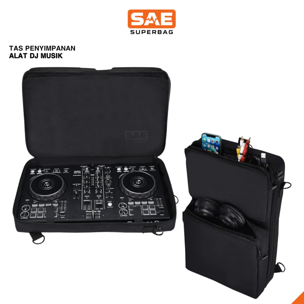 DJ DDJ-400 DDJ-FLX4 Gig Bag กระเป๋าเป้สะพายหลังมัลติฟังก์ชั่น Premium DJ อุปกรณ์ Protector