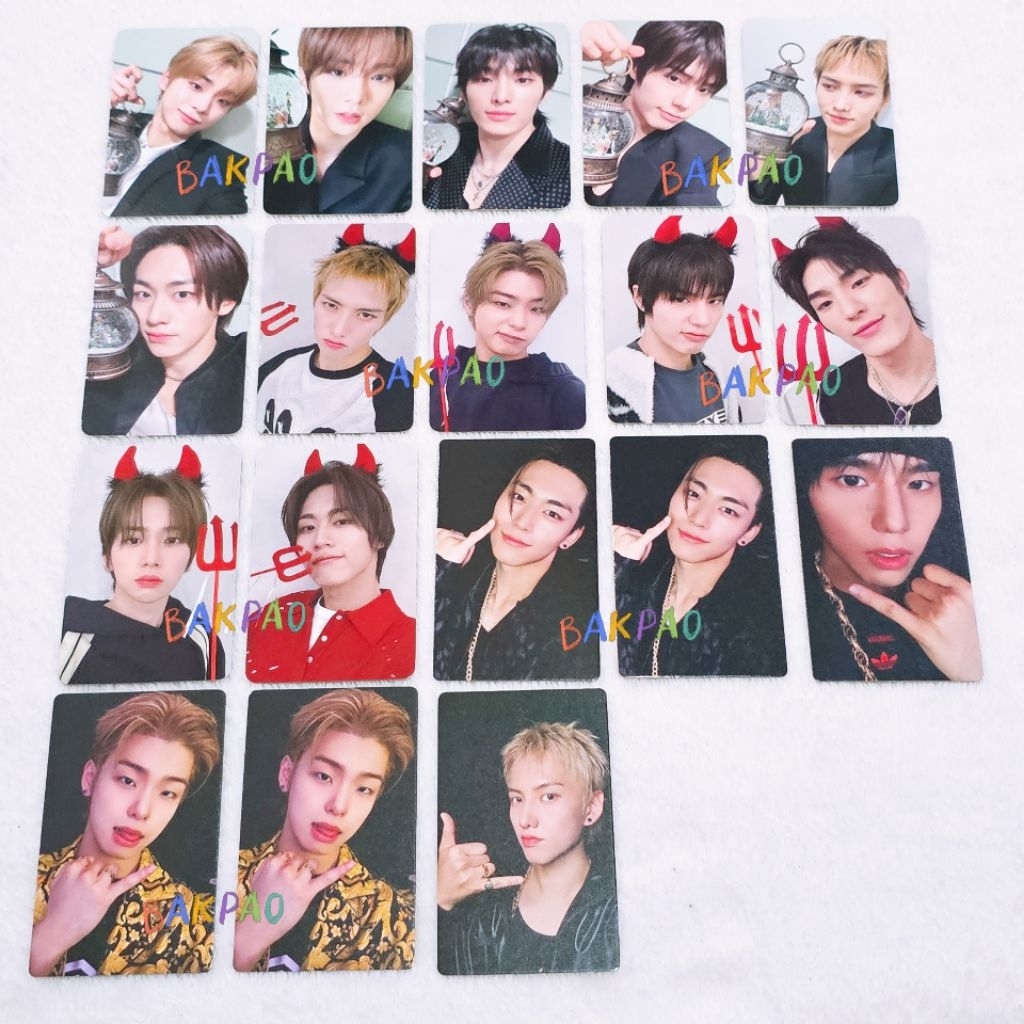 READY PHOTOCARD OFFICIAL POB 82MAJOR DOGYUM YECHAN SEONGIN SELEAONGIL SEONGBIN