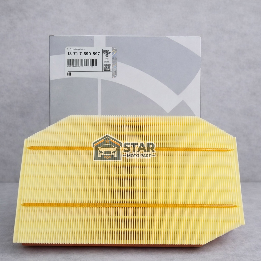 กรองอากาศ BMW F01 F04 F10 F11 F18 N52 6 CYLINDER ต้นฉบับ 13717590597 / กรองอากาศ BMW F04 F11 F18 F10