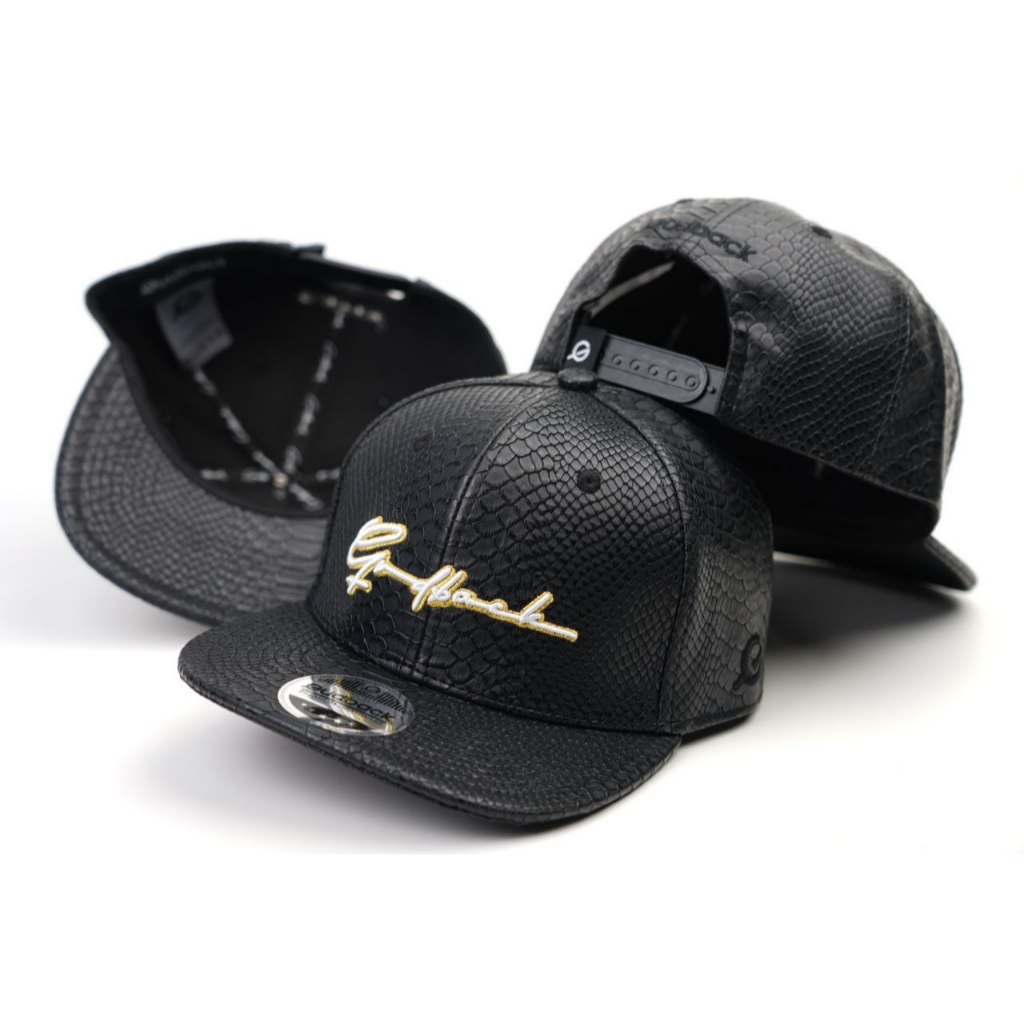 Original Snapback หมวก Gudback โลโก้ Gudback หนังเบสบอลหมวก Distro แฟชั่นผู้ชายผู้หญิง Hip Hop หมวก