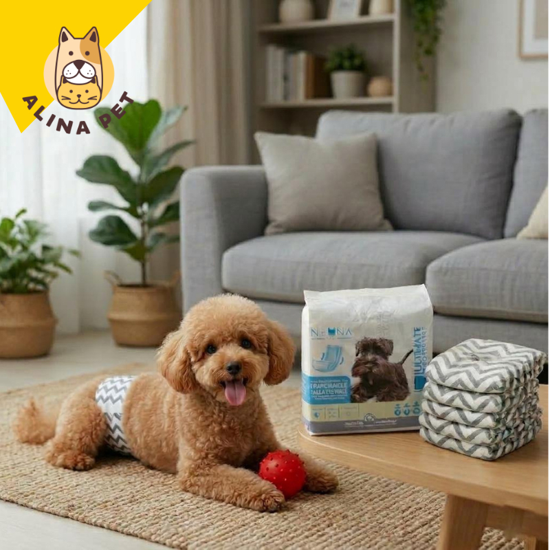 Pampers NOONA ผ้าอ้อมสุนัขตัวผู้ Noona Male Dog Anti-Marking Noona ผ้าอ้อมสุนัขตัวผู้