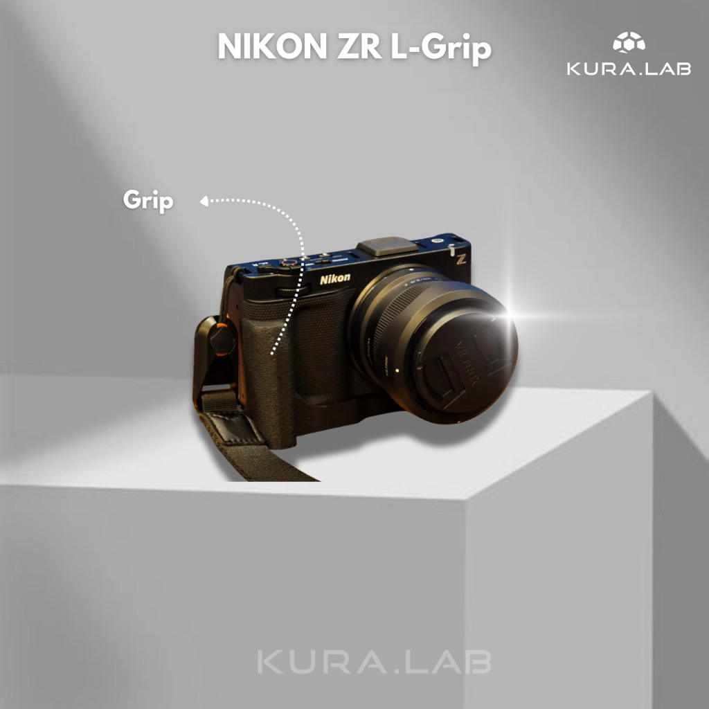 Nikon ZR L-Grip KURA.LAB | กล้องกริป Nikon ZR L | ปลอกแฮนด์กล้อง Nikon