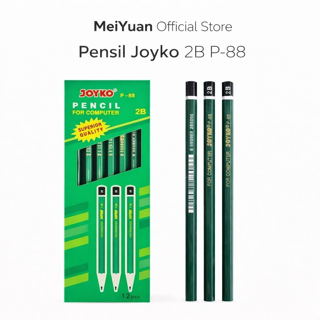 Joyko 2B P-88 Pencil P88 สําหรับคอมพิวเตอร์ UN - MY