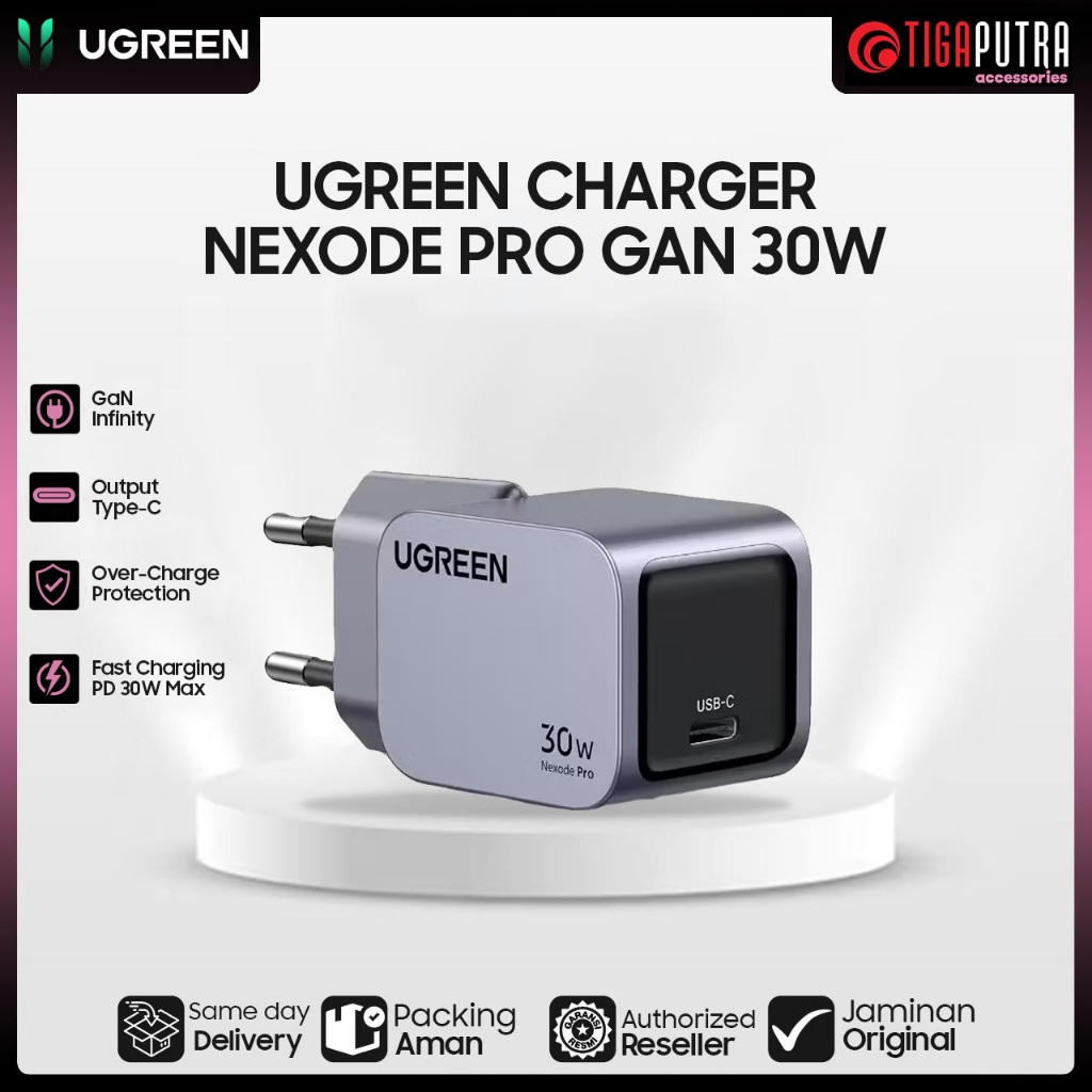 Ugreen เครื่องชาร์จ Nexode Pro GAN 30W - 35006
