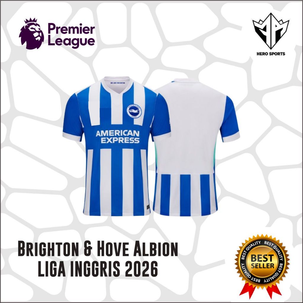 Brighton 2025-26 Full Printing Jersey ฟรีล่าสุด Nickname
