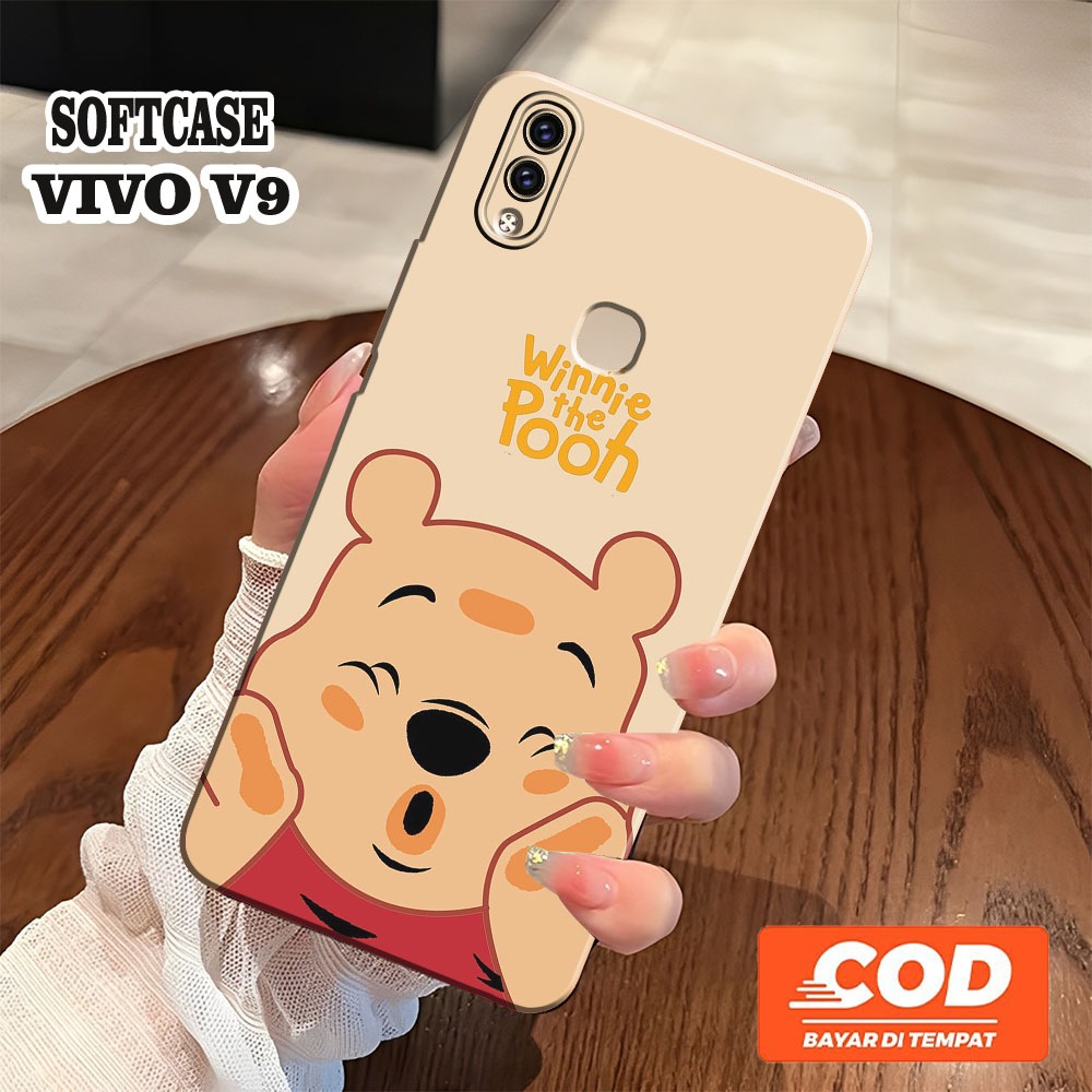 [JBCASE] ใหม่ล่าสุด VIVO V9 / VIVO V9 YOUTH SOFTCASE - Camera Protection - Aesthetic Case - macaroon