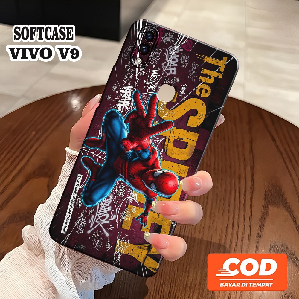 [JBCASE] ใหม่ล่าสุด VIVO V9 / VIVO V9 YOUTH SOFTCASE - Camera Protection - Aesthetic Case - macaroon