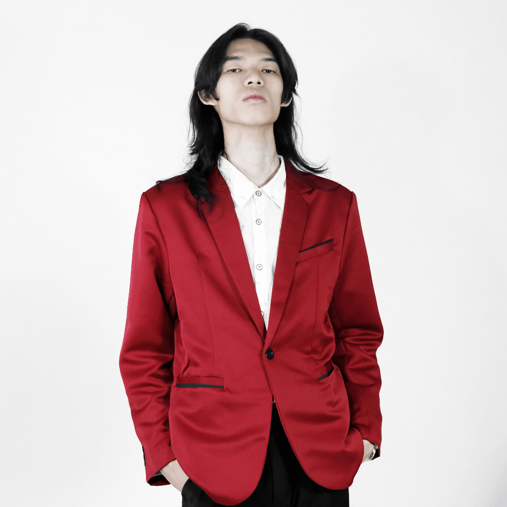 MERAH Maroon Red Jacket/Blazer