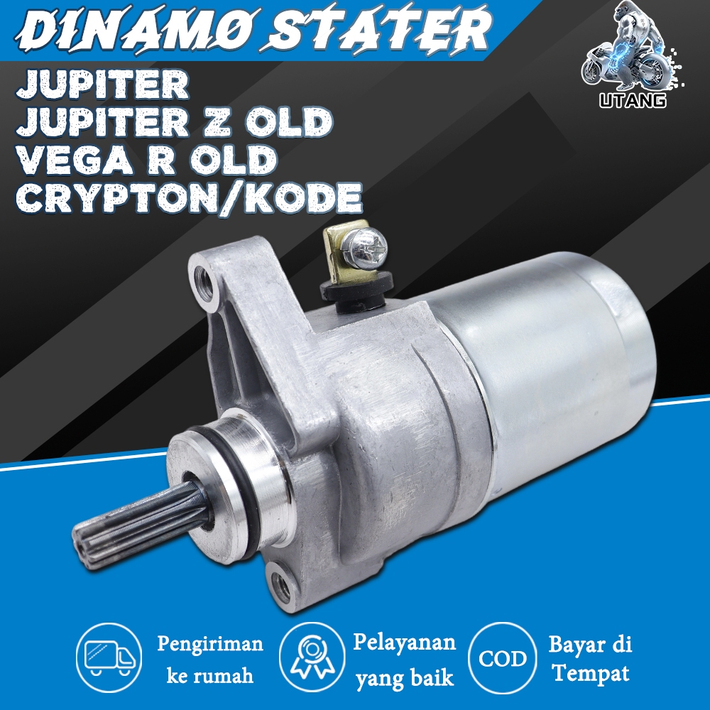 DYNAMO STATER 5TP MOTOR JUPITER Z BURHAN VEGA R ใหม่ JUPITER OLD KICK STA
