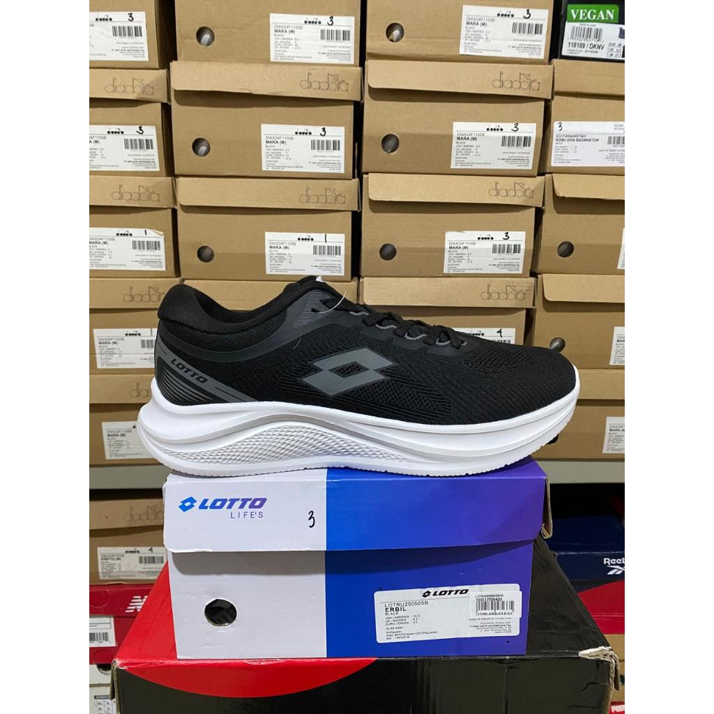 Lotto Erbil Black Men Shoes Original