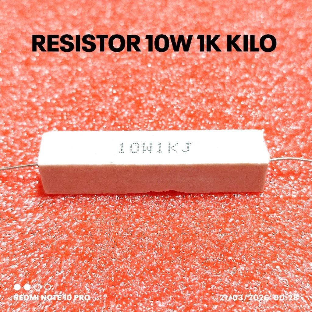 10W 10WATT 1K 1K KILO ROHS CHALK RESISTOR