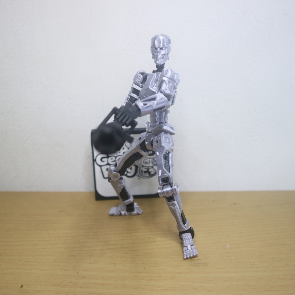 GeekPlay Dummy 13 Terminator T1000 อุปกรณ์เสริมเกราะเกราะเกราะรูปที่กําหนดเอง