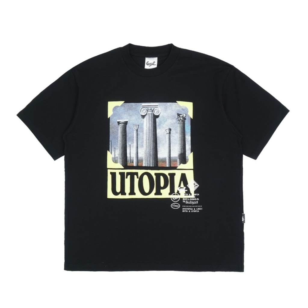 เสื้อยืด GVFI Dystopia สีดํา