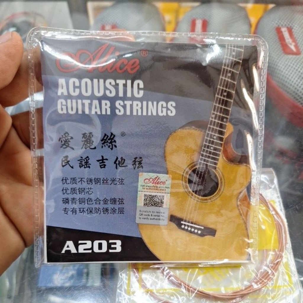 ALICE ACOUSTIC GUITAR STRINGS / ALICE GUITAR STRINGS SET