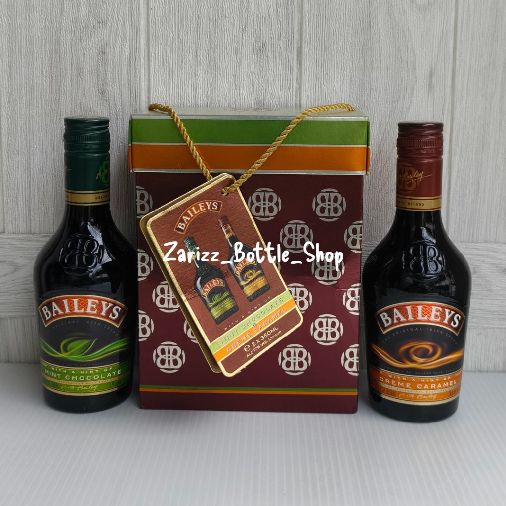 Baileys Mint Chocolate and Creme Caramel 350ml ขวดเปล่า + กล่อง