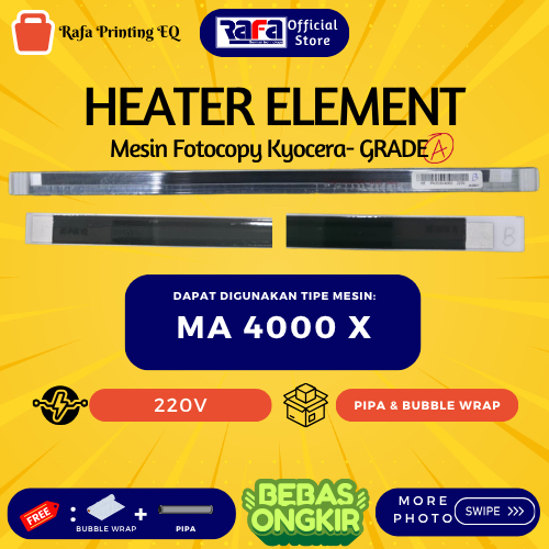 องค์ประกอบเครื่องทําความร้อน Kyocera MA4000X 220v MA 4000 X 4000X ญี่ปุ่น