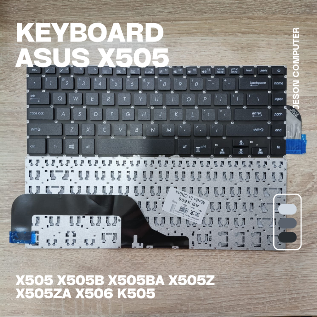 Asus X505 X505B X505BA X505Z X505ZA X506 K505 แป้นพิมพ์แล็ปท็อป