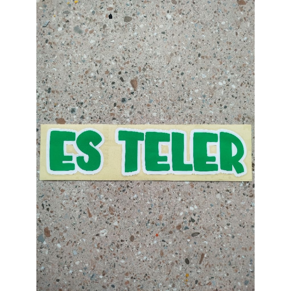 ES TELER STICKERS GROBAK STICKERS TRADING WHEEL STICKERS CUTTING STICKERS
