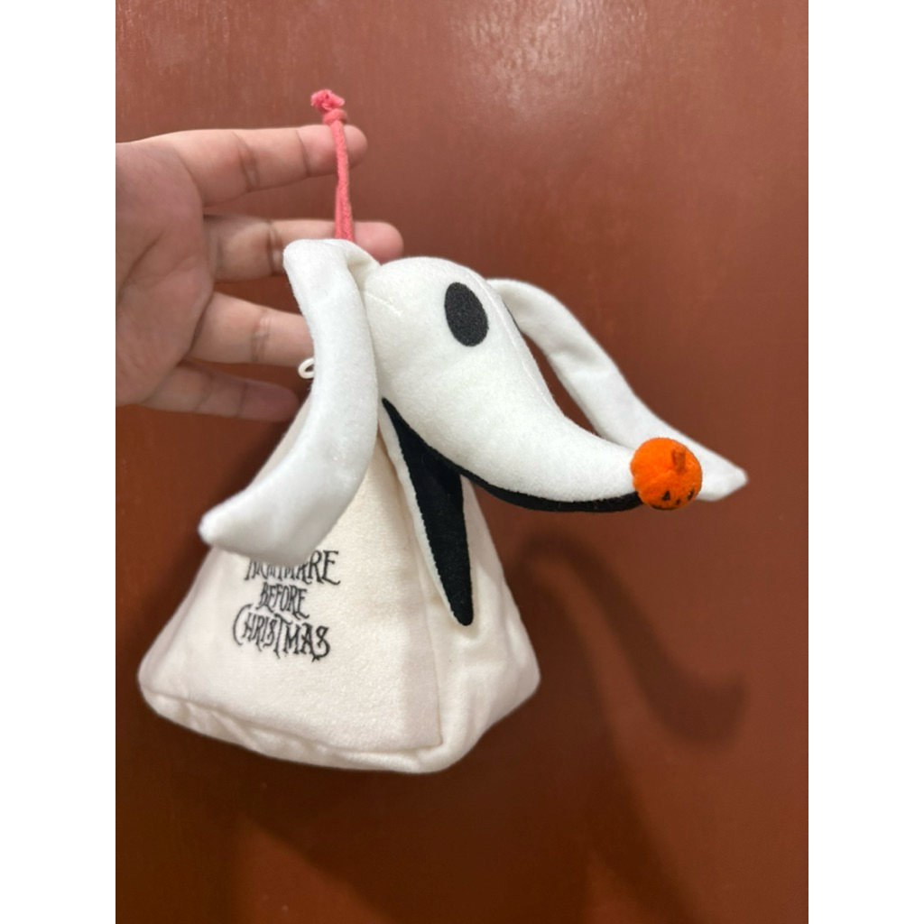 GANTUNGAN Zero Team Burtons The Nightmare Before Christmas Wallet พวงกุญแจ