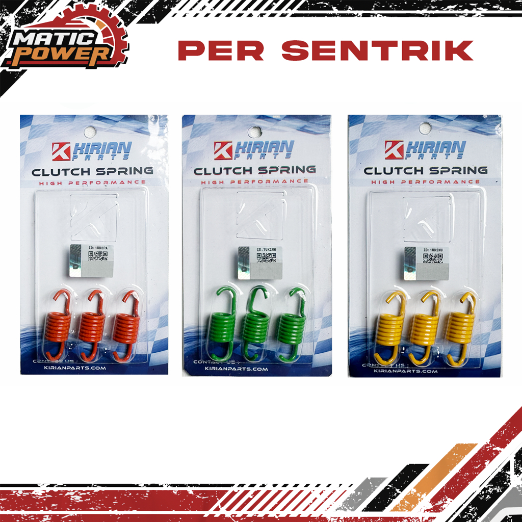 สปริงแข่ง Centri 1000 RPM 1200 RPM 1500 RPM 2000 RPM All Matic