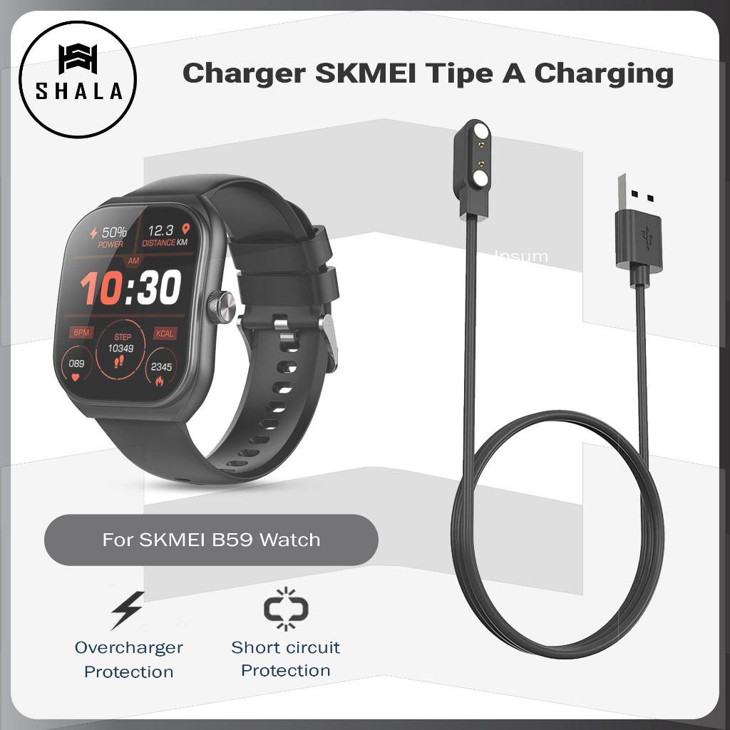 สายชาร์จ Skmei B59 Smartwatch Type A