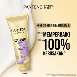 Pantene Conditioner Miracles Collagen Repair Daily Hair Supplement for Damage Care 130ml