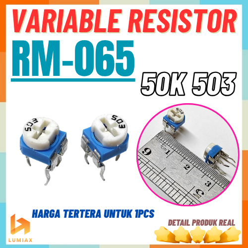 VR 50K โอห์ม 50K โอห์ม 503 Trimpot Variable Resistor VR RM065 RM-065