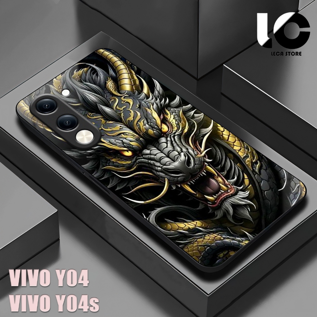 HP VIVO Y04 Softcase VIVO Y04S เคสเคลือบเงาปลอกกระจกเงาตัวป้องกันโทรศัพท์อุปกรณ์เสริมโทรศัพท์