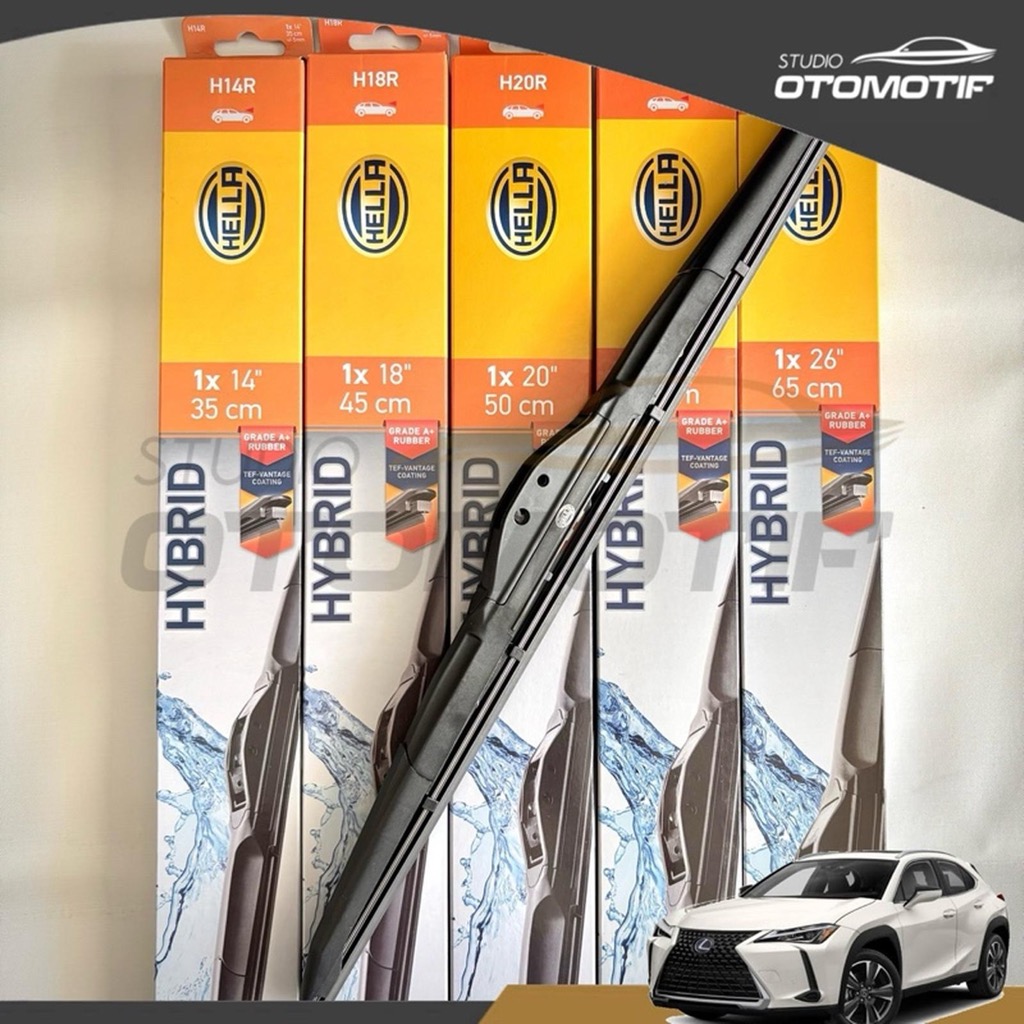 Hella Hybrid Wiper Lexus UX300 UX200 UX300e ZA10 2019-2024 AB2616 ที่ปัดน้ําฝนรถยนต์เครื่องซักผ้ากระ
