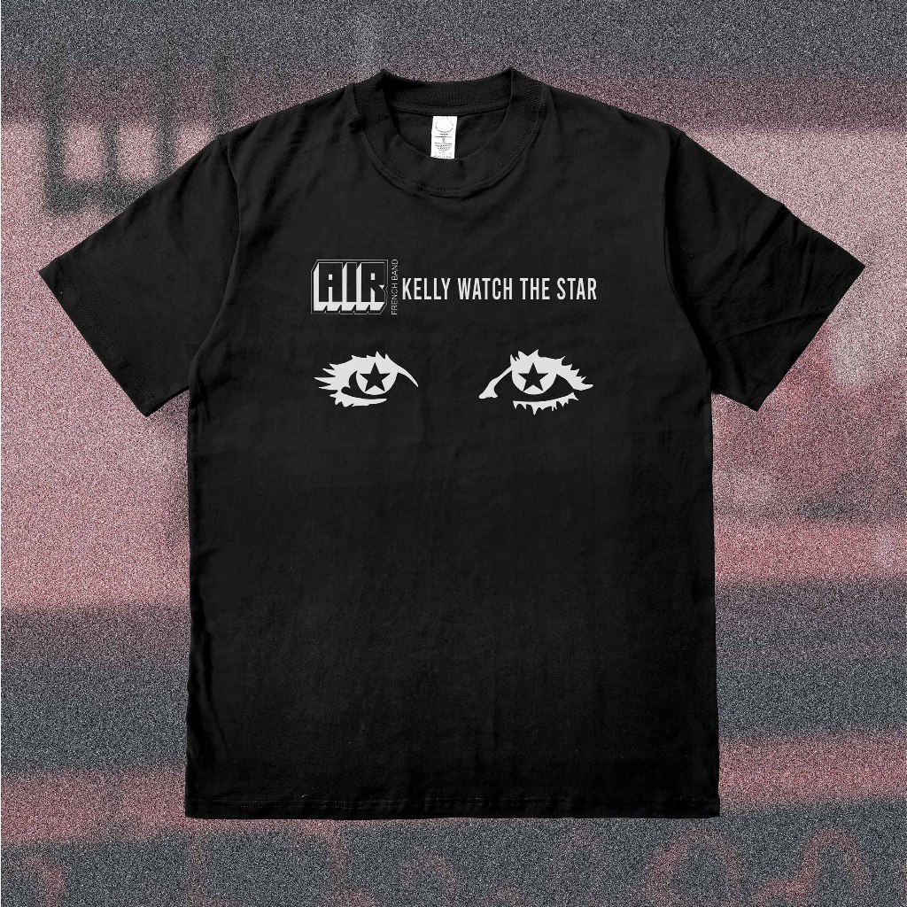AIR French Band Heavyweight 16s - Merch Heavy Cotton Combed Bootleg Band เสื้อยืด