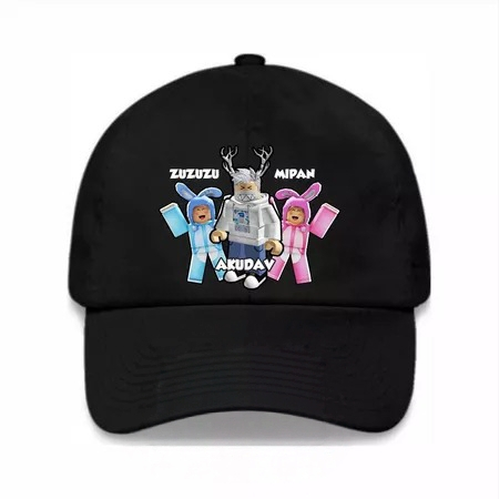 Mipan Zuzu Akudav Minecraft Roblox หมวกเบสบอลสําหรับเด็กชายและเด็กหญิง