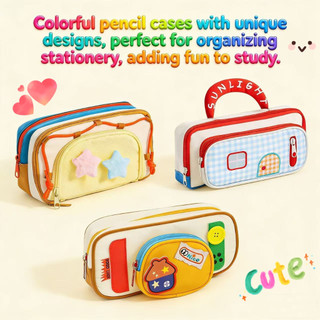 [READY ]   pensil case / Alat tulis siswa pria dan wanita / Persediaan Kantor Sekolah / Kotak Pensil Kotak Pensil Anak Perempuan / Tempat Pensil Berkapasitas Besar / Tempat Pensil Aesthetic Alat Tulis