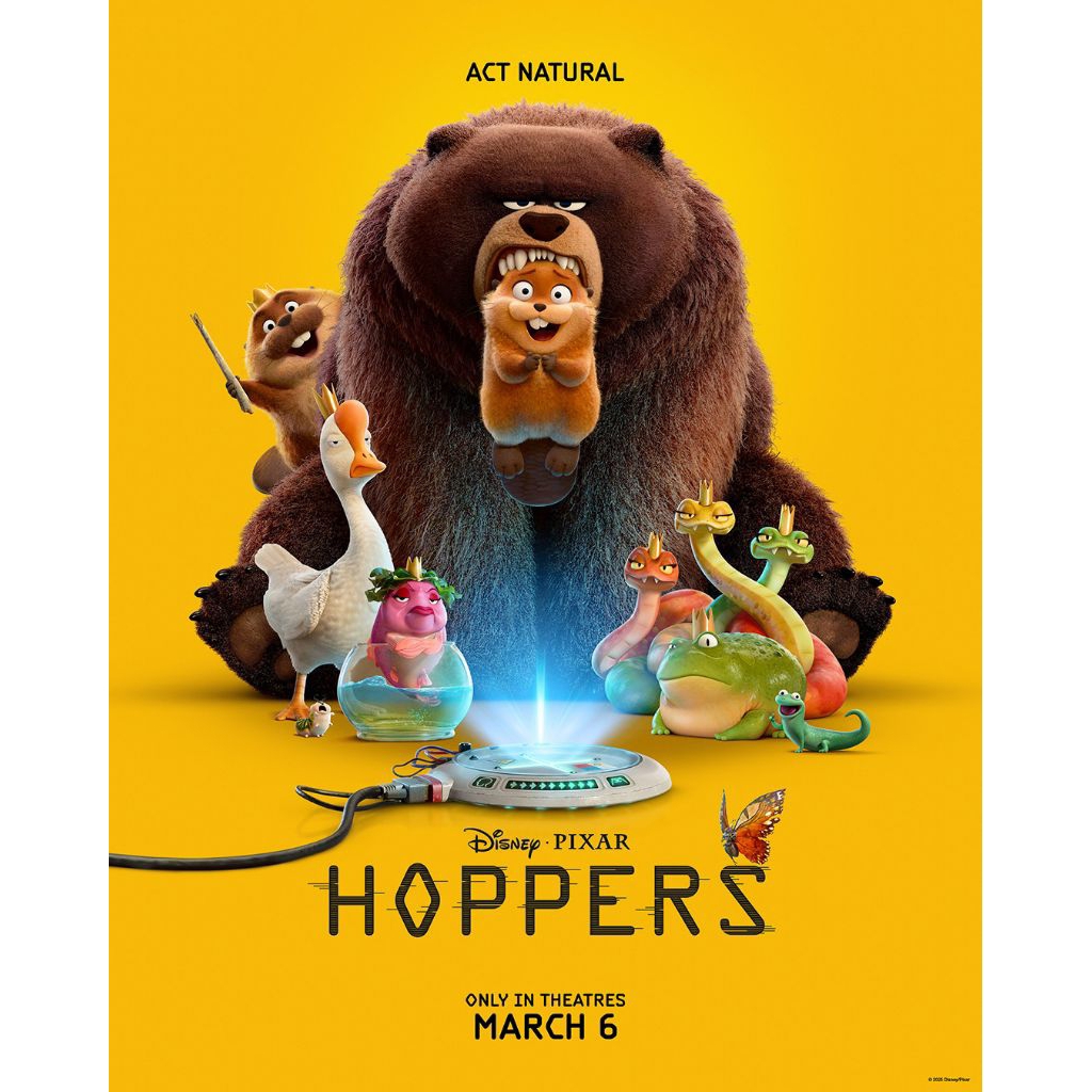 HOPPERS ANIMATED DVD (2026)