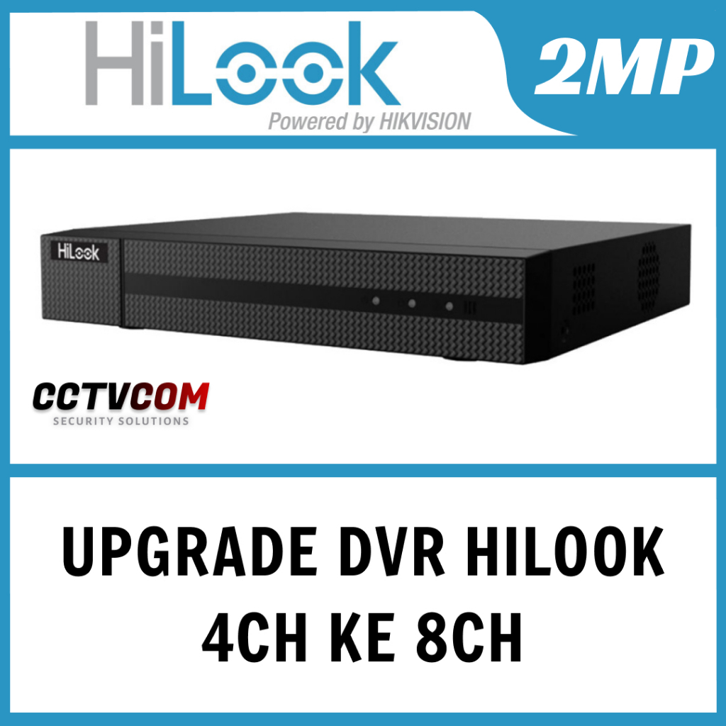 HILOOK DVR UPGRADE 4 CHANNEL 2MP ถึง 8 CHANNEL
